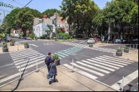Cidade do México: ruas redesenhadas para aumentar a segurança dos pedestres (Foto: SEDEMA CDMX)