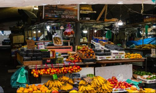 feira de frutas